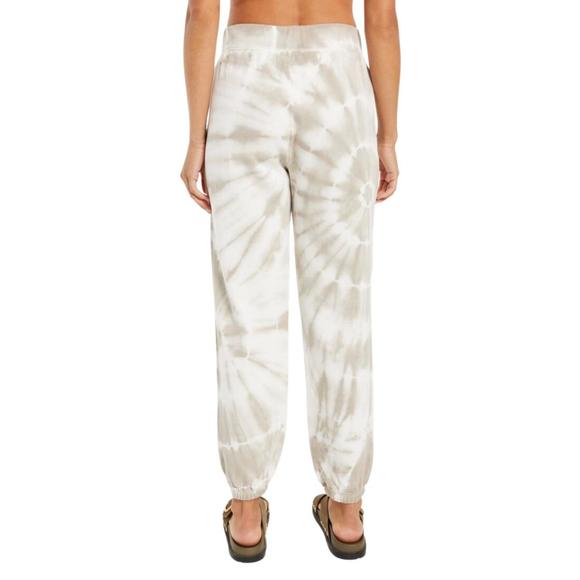 NEW Z SUPPLY emery spiral tie-dye jogger in taupe - Picture 3 of 4